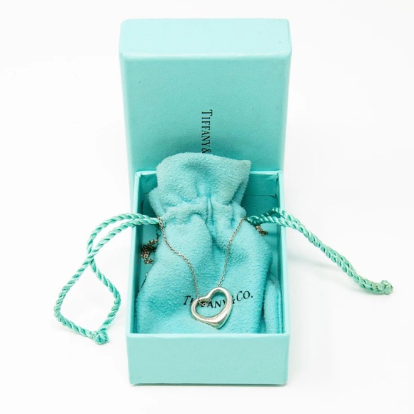 Tiffany & Co. Silver Open Heart Bracelet - Picture 1 of 8